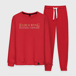 Костюм хлопковый мужской Elden ring shadow of the erdtree logo, цвет: красный