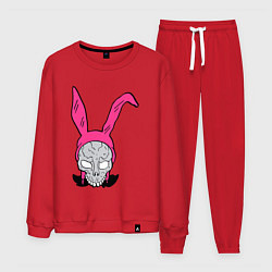 Костюм хлопковый мужской Pink Donnie Darko, цвет: красный