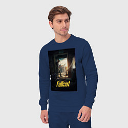 Костюм хлопковый мужской Fallout - The Ghoul, цвет: тёмно-синий — фото 2