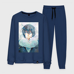 Костюм хлопковый мужской Ванитас, цвет: тёмно-синий