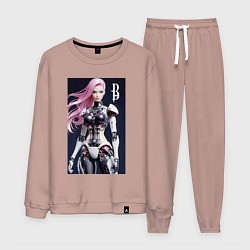 Мужской костюм Cyber Barbie - ai art future