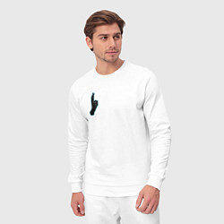 Костюм хлопковый мужской The strongest, Satoru Gojo, цвет: белый — фото 2