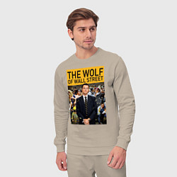 Костюм хлопковый мужской The wolf of wall street - Leo, цвет: миндальный — фото 2