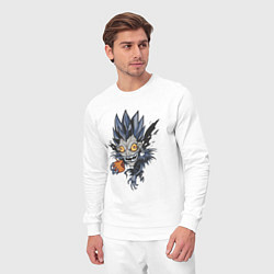 Костюм хлопковый мужской Тетрадь смерти Рюк мульт Death Note, цвет: белый — фото 2
