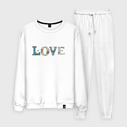 Мужской костюм Love с природой