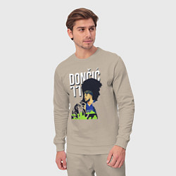 Костюм хлопковый мужской Лука Дончич, цвет: миндальный — фото 2