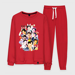 Мужской костюм Exo together дружная команда