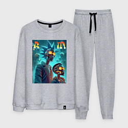 Мужской костюм Rick and Morty - cyberpunk fantasy