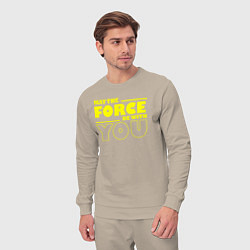 Костюм хлопковый мужской May the force be with you Star wars, цвет: миндальный — фото 2