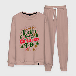 Мужской костюм Новогодняя атмосфера rockin around the christmas t