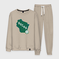 Мужской костюм Bucks team