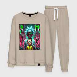 Мужской костюм Rick and Morty - horror fantasy