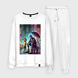Мужской костюм Rick and Morty are homeless people from New York