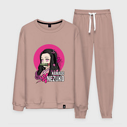 Мужской костюм Клинок рассекающий демонов Камадо Незуко