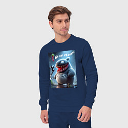 Костюм хлопковый мужской Ventotoro - we are Venom meme, цвет: тёмно-синий — фото 2