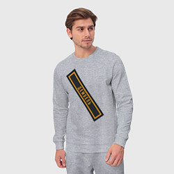 Костюм хлопковый мужской Дембель, цвет: меланж — фото 2