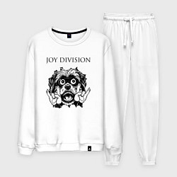 Костюм хлопковый мужской Joy Division - rock dog, цвет: белый