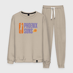 Костюм хлопковый мужской Phoenix Suns play, цвет: миндальный