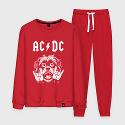 Мужской костюм AC DC rock dog