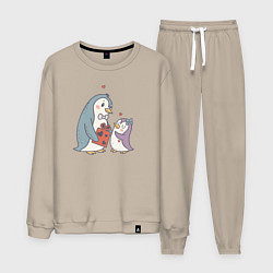 Мужской костюм Парочка влюбленных пингвинов