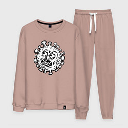 Мужской костюм Удивлённый вирус