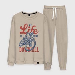 Мужской костюм My life is going downhill