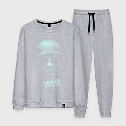 Костюм хлопковый мужской Urban Hustler, цвет: меланж