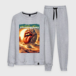 Мужской костюм Rolling Stones - stylization of the logo