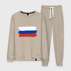 Мужской костюм Флаг россии нарисованный