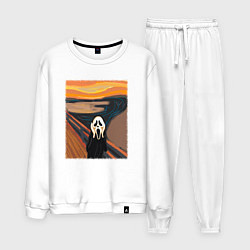 Мужской костюм Крик картина мунка