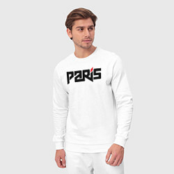 Костюм хлопковый мужской City Paris, цвет: белый — фото 2
