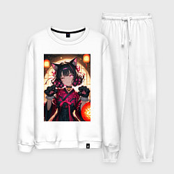 Мужской костюм Девушка-кошка с мягкими лапами