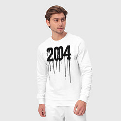 Костюм хлопковый мужской Капающий 2004, цвет: белый — фото 2