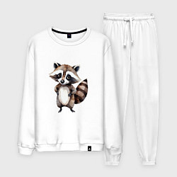 Мужской костюм Енот стоит на задних лапах