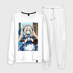 Мужской костюм Горничная с ушками в maid cafe