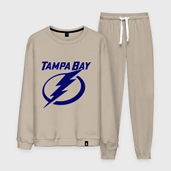 Костюм хлопковый мужской HC Tampa Bay, цвет: миндальный