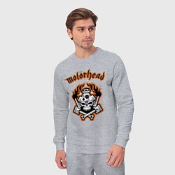 Костюм хлопковый мужской Motorhead, цвет: меланж — фото 2