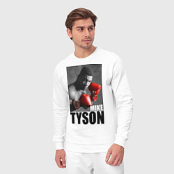 Костюм хлопковый мужской Mike Tyson, цвет: белый — фото 2
