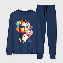 Костюм хлопковый мужской Kurt Cobain: Colors, цвет: тёмно-синий