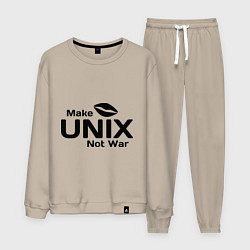 Мужской костюм Make unix, not war