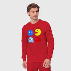 Костюм хлопковый мужской Pac-Man Pack, цвет: красный — фото 2
