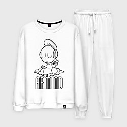 Костюм хлопковый мужской Armind, цвет: белый