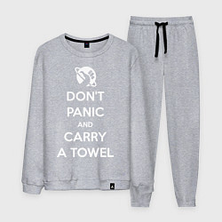 Мужской костюм Dont panic & Carry a Towel