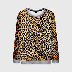 Свитшот мужской Гепард (шкура), цвет: 3D-меланж
