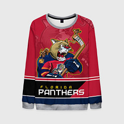 Свитшот мужской Florida Panthers, цвет: 3D-меланж