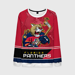 Свитшот мужской Florida Panthers, цвет: 3D-белый