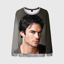 Свитшот мужской Ian Somerhalder, цвет: 3D-меланж