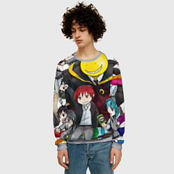 Свитшот мужской Команда убийц, цвет: 3D-меланж — фото 2