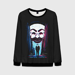 Мужской свитшот Mr Robot: Anonymous