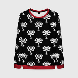 Мужской свитшот Undertale Flowey (узор)